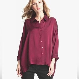 EILEEN FISHER 100% Silk Blouse